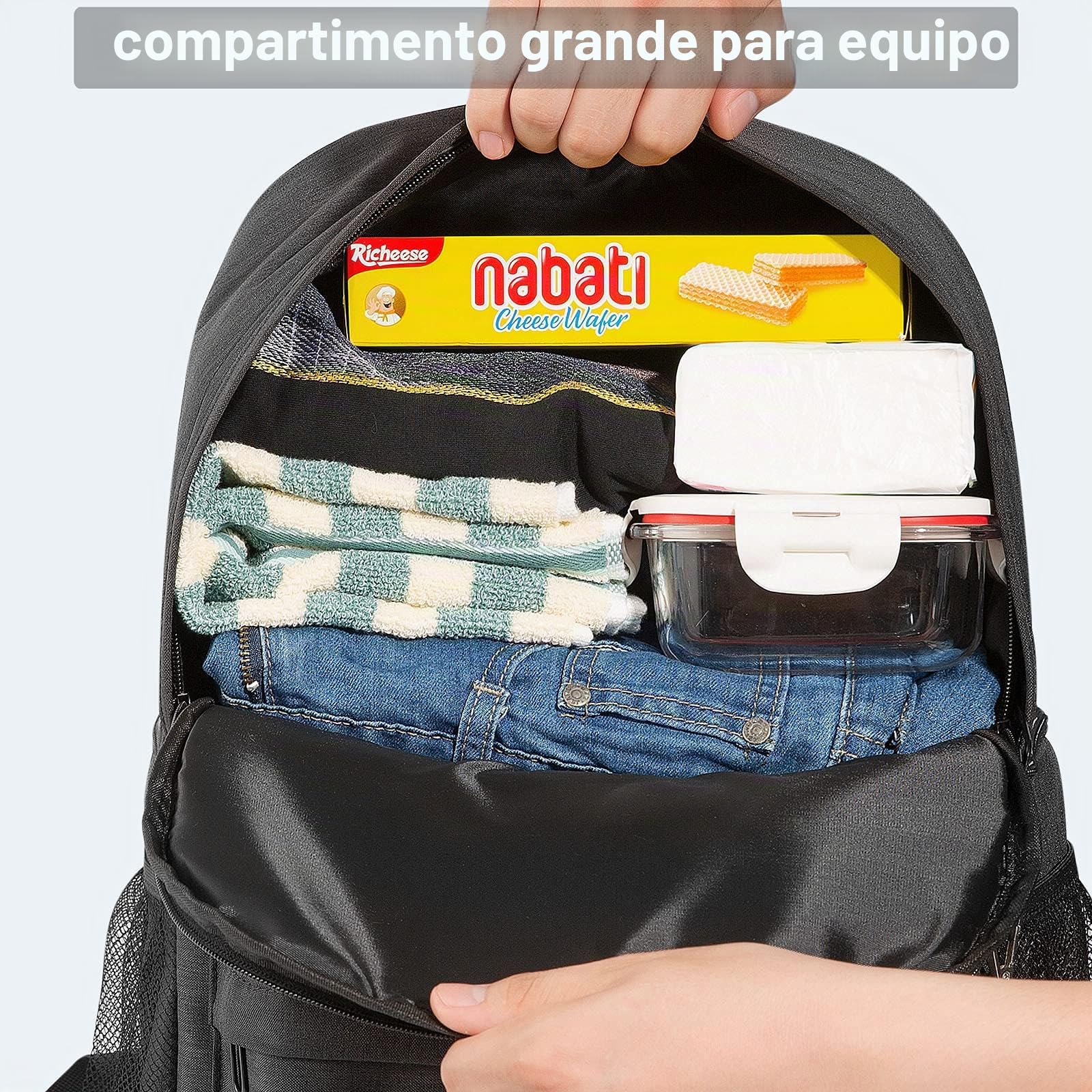Mochila Nevera 2 en 1 con Aislamiento térmico, 25 litros, Bolsa de Almuerzo a Prueba de Fugas, picnics, excursiones en la Playa, Senderismo, Trabajo y Actividades al Aire Libre