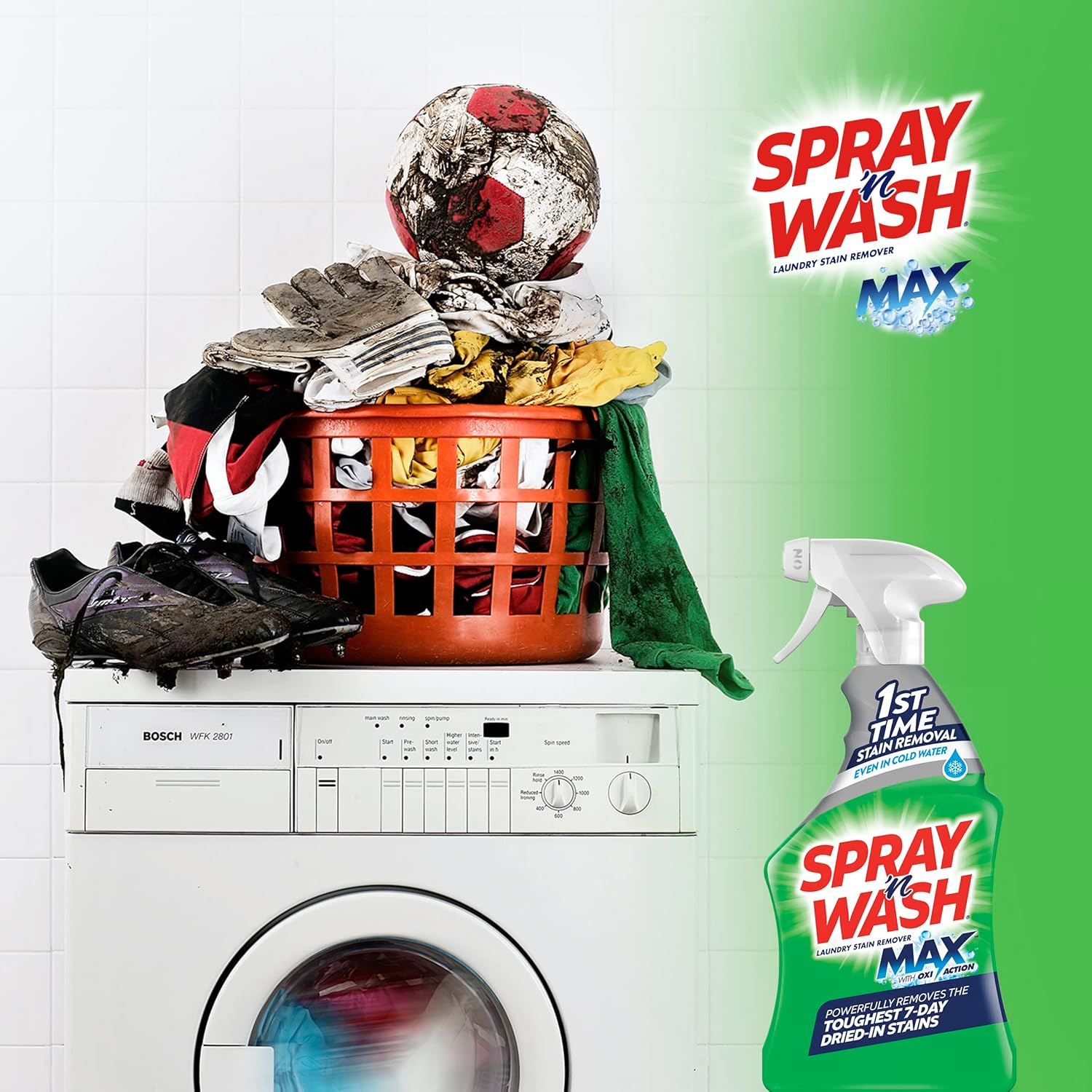 Spray 'N Wash Max Laundry Stain Remover 16 oz Trigger Spray