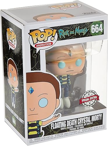 Miniatura 3 de FUNKO POP! ANIMACIÓN: Rick & Morty - Morty de cristal de muerte flotante