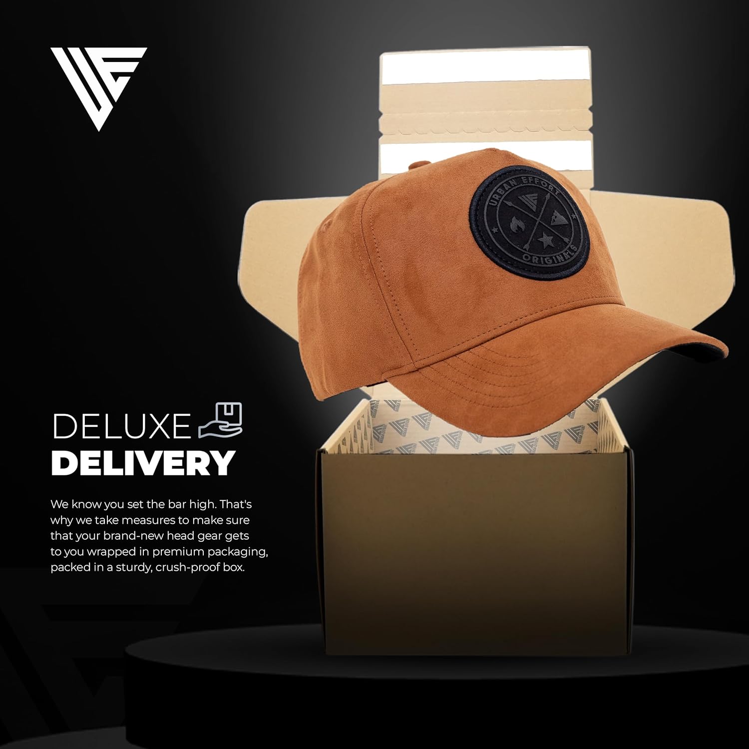 Urban Effort Mesh Back Cap - for Men and Women Baseball Hat 5-Panel Trucker Hat - Great Snapback Closure for Hunting & Hiking - Image 3