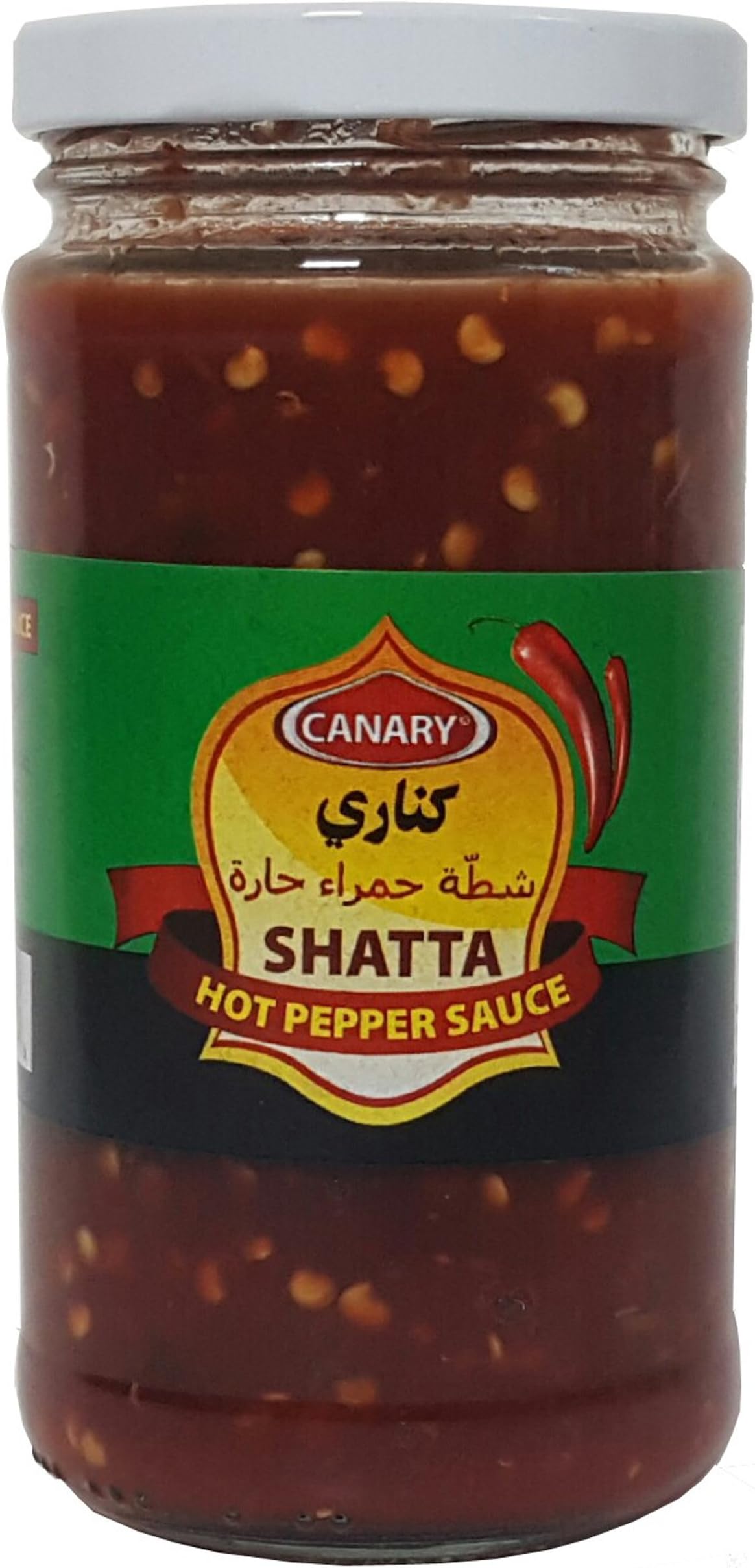 Canary Hot Pepper Sauce, Shatta, 12oz (340g)