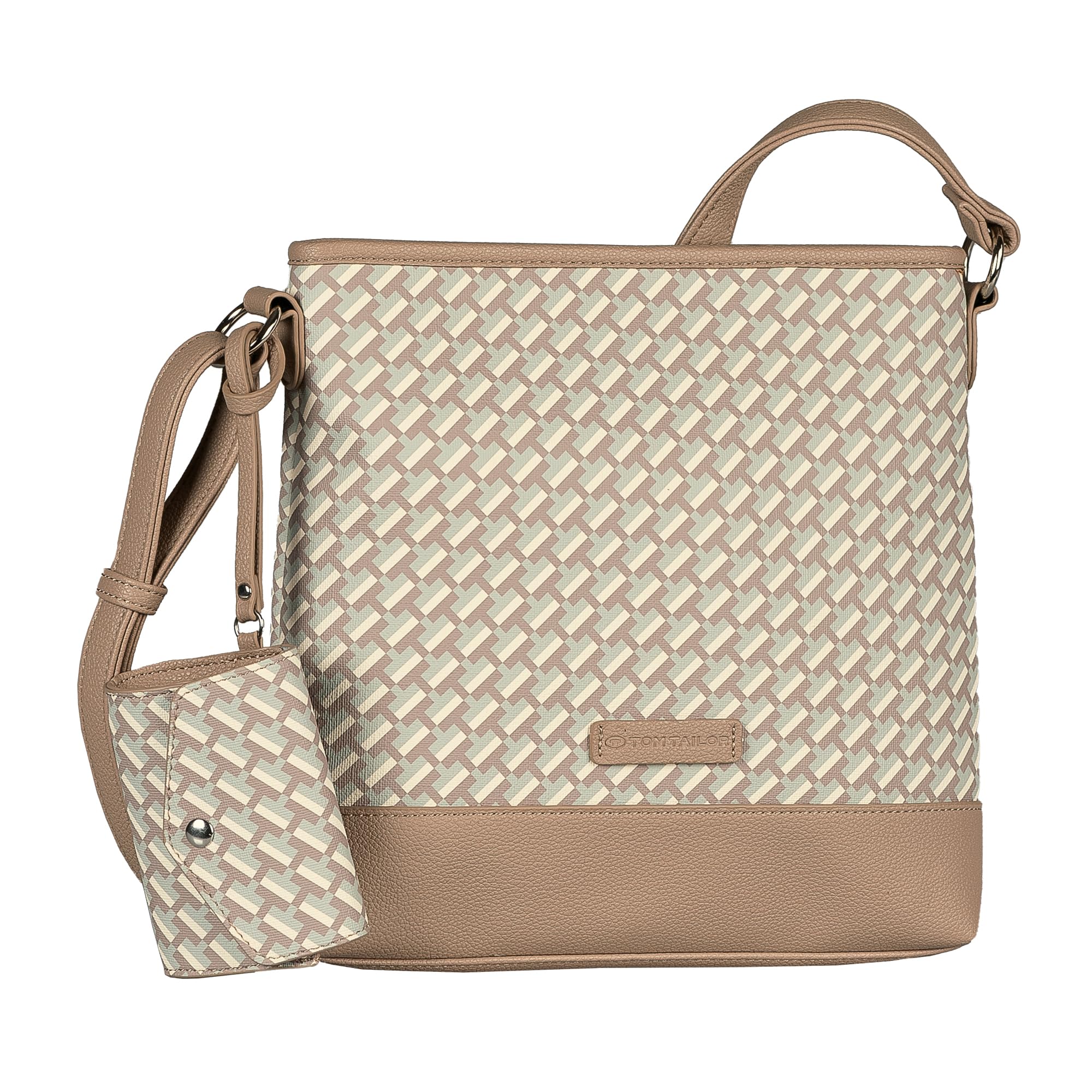 TOM TAILOR Women Xenia Shoulder Bag, Beige, M