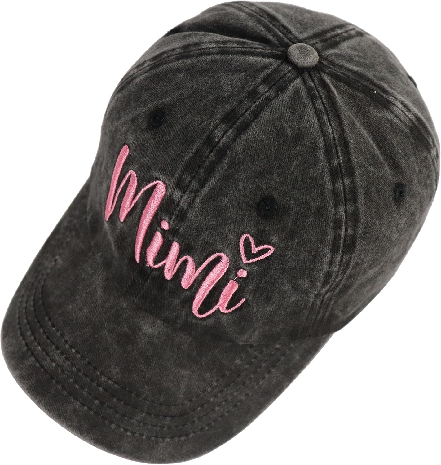 Mimi Hats for Women, Funny Adjustable Embroidered Cotton Grandma Baseball Cap - Image 4