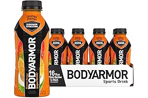 BODYARMOR Orange Mango Sports Drink: Electrolyte-Packed Hydration for Athletes