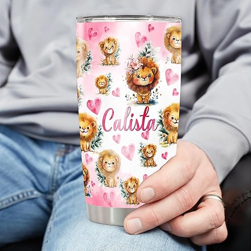 Miniatura 10 de Vaso personalizado con nombre "Just A Girl Who Love Avocate", con diseño de aguacates, taza de café aislada de acero inoxidable, taza de viaje de 20