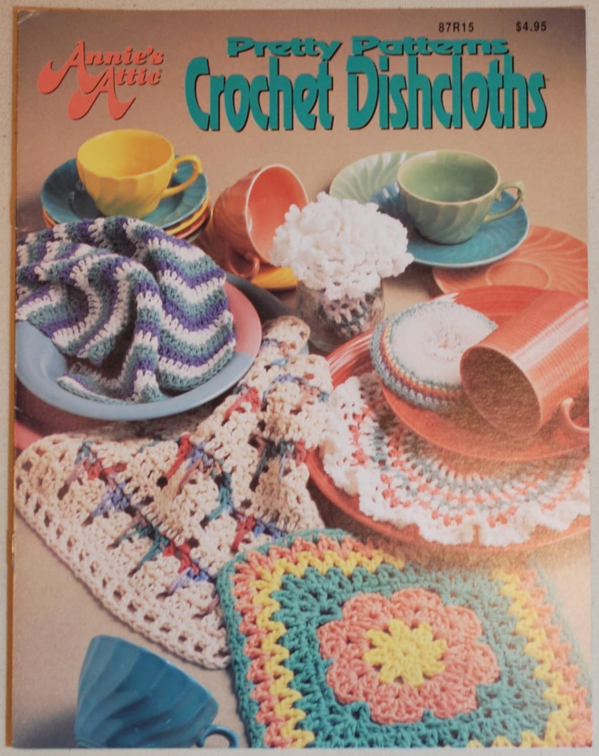 Pretty Patterns Crochet Dishcloths (Annie's Attic, 87R15) Annie