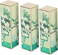 Vista 1 de ZJchao Tubo de lápiz labial, 3 piezas de bricolaje magnético, tubo de lápiz labial vacío, contenedor de labios recargable, herramienta cosmética