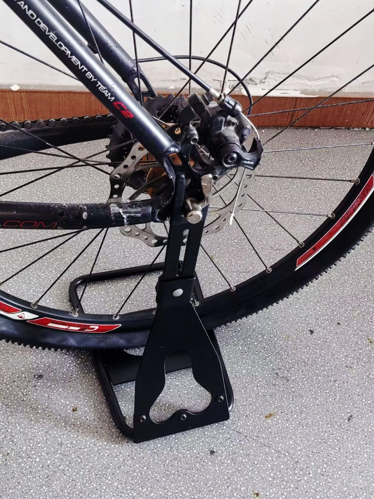 Rastrelliera Portabici Singola Regolabile - Per MTB, Bici Da Corsa, Ruote 12-29 Pollici - Foto 9