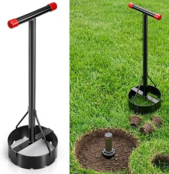 Sprinkler Donut Cutter 7 Inch Sod Cutter for Sprinkler Heads