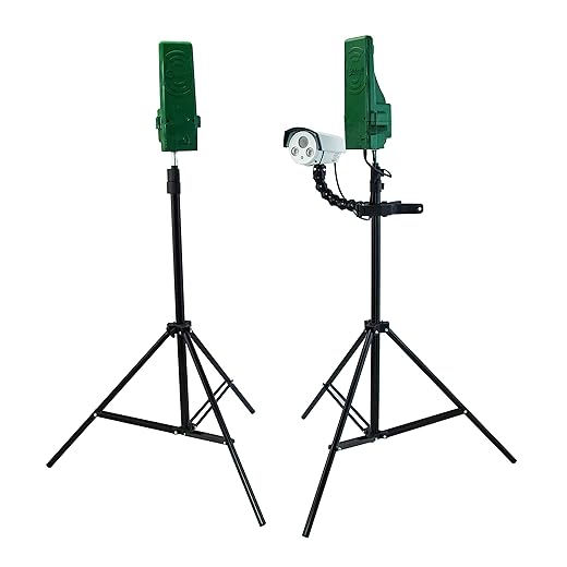 Caldwell Ballistic Precision LR Target Camera System with 1 Mile Range, HD Video and Waterproof Construction for Outdoor, Long Range, Shooting and Hunting,black