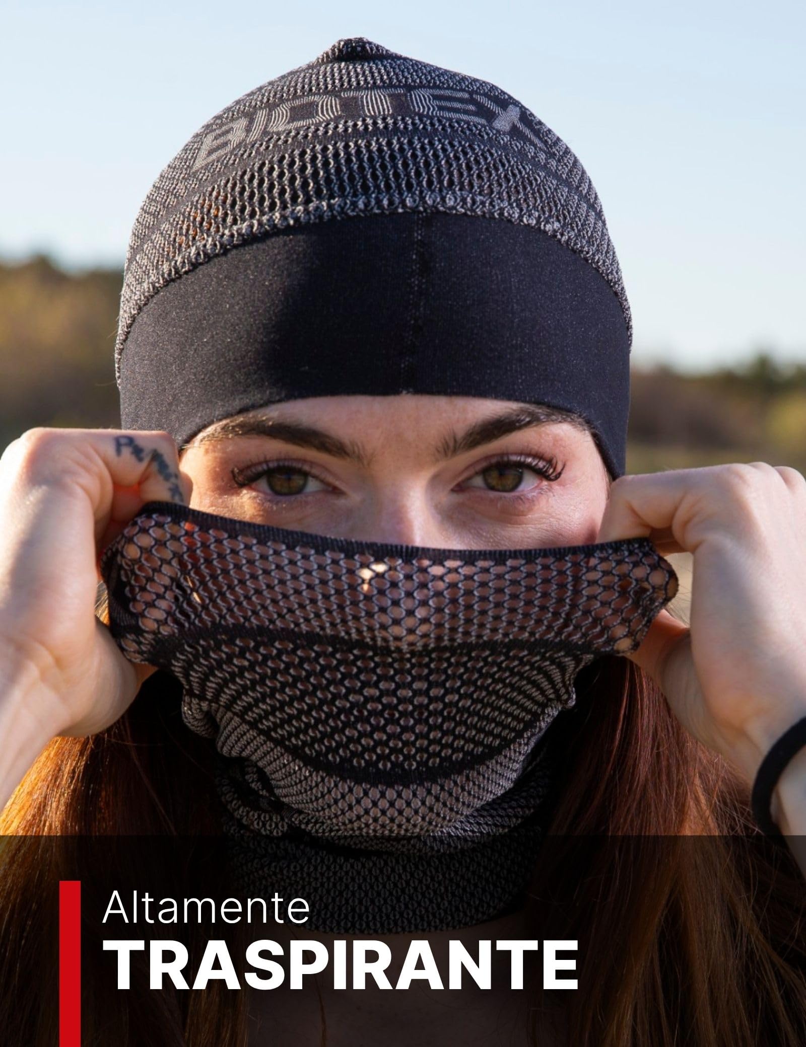 BIOTEX Tubolare e Sottocasco Summerlight Unisex Leggero Traspirante, Protezione e Ventilazione per Ciclismo, Running e Sport Outdoor Estivi
