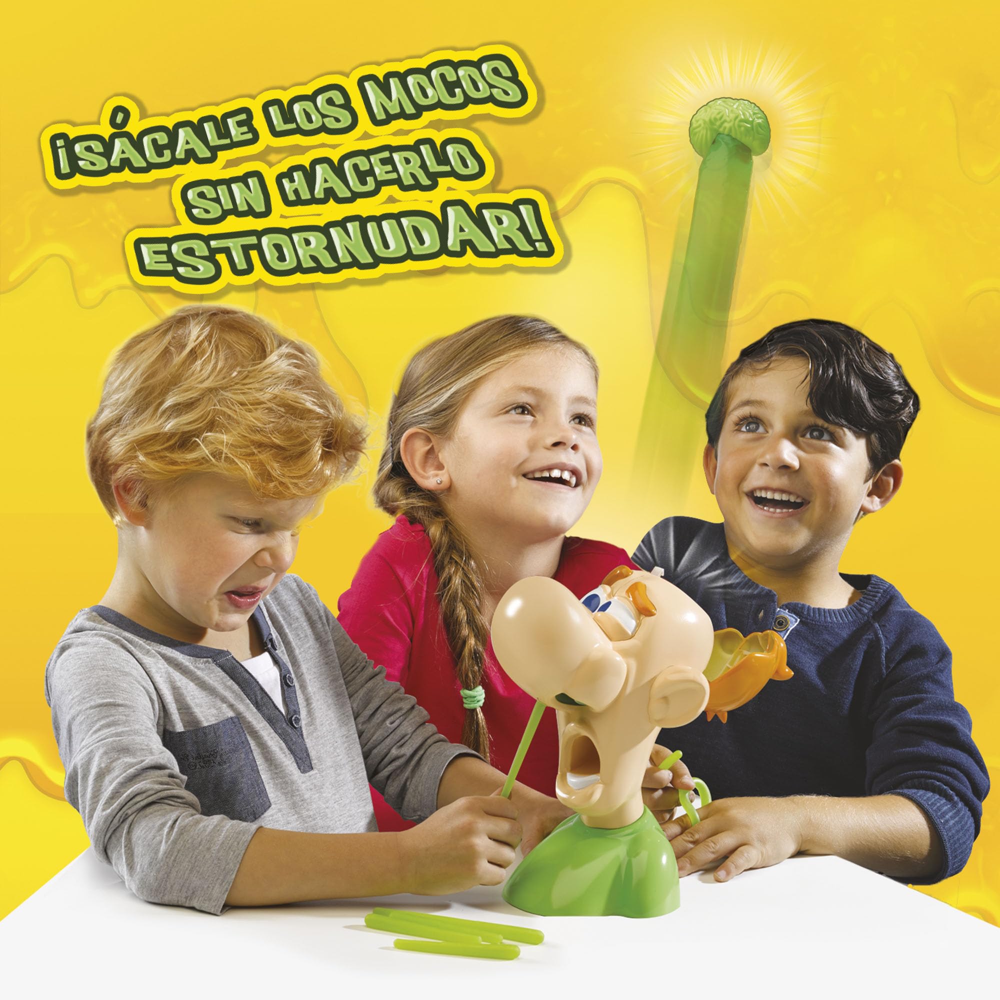 Bizak- Pepe Moco - Divertido Juego de Mesa para Niños de 4 Años - Juego Infantil con Mocos y Cerebros - Emoción y Risas Aseguradas - Regalo para Niños y para Reuniones Familiares (64554517)