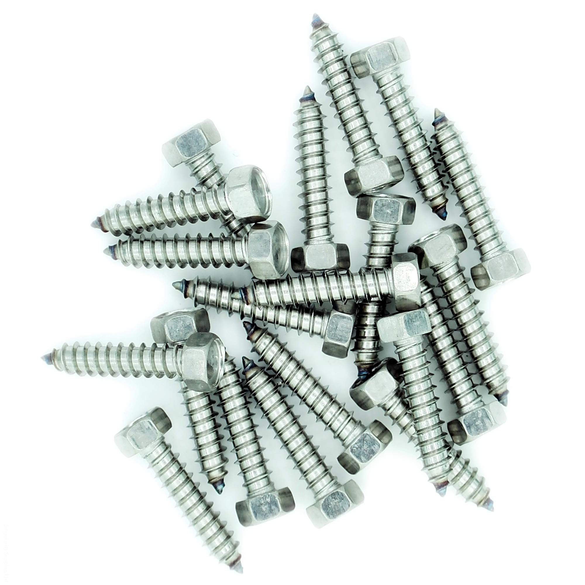 Singularity Supplies No.14 X 0.7 (6.3Mm X 19Mm) Hex Self-Tapping Screw - Stainless Steel (A2) (Pack Of 20)