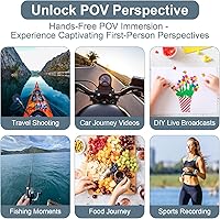 Vista 3 de Soporte de teléfono para el cuello para grabación, soporte magnético para el cuello para teléfonos, soporte de teléfono celular manos libres