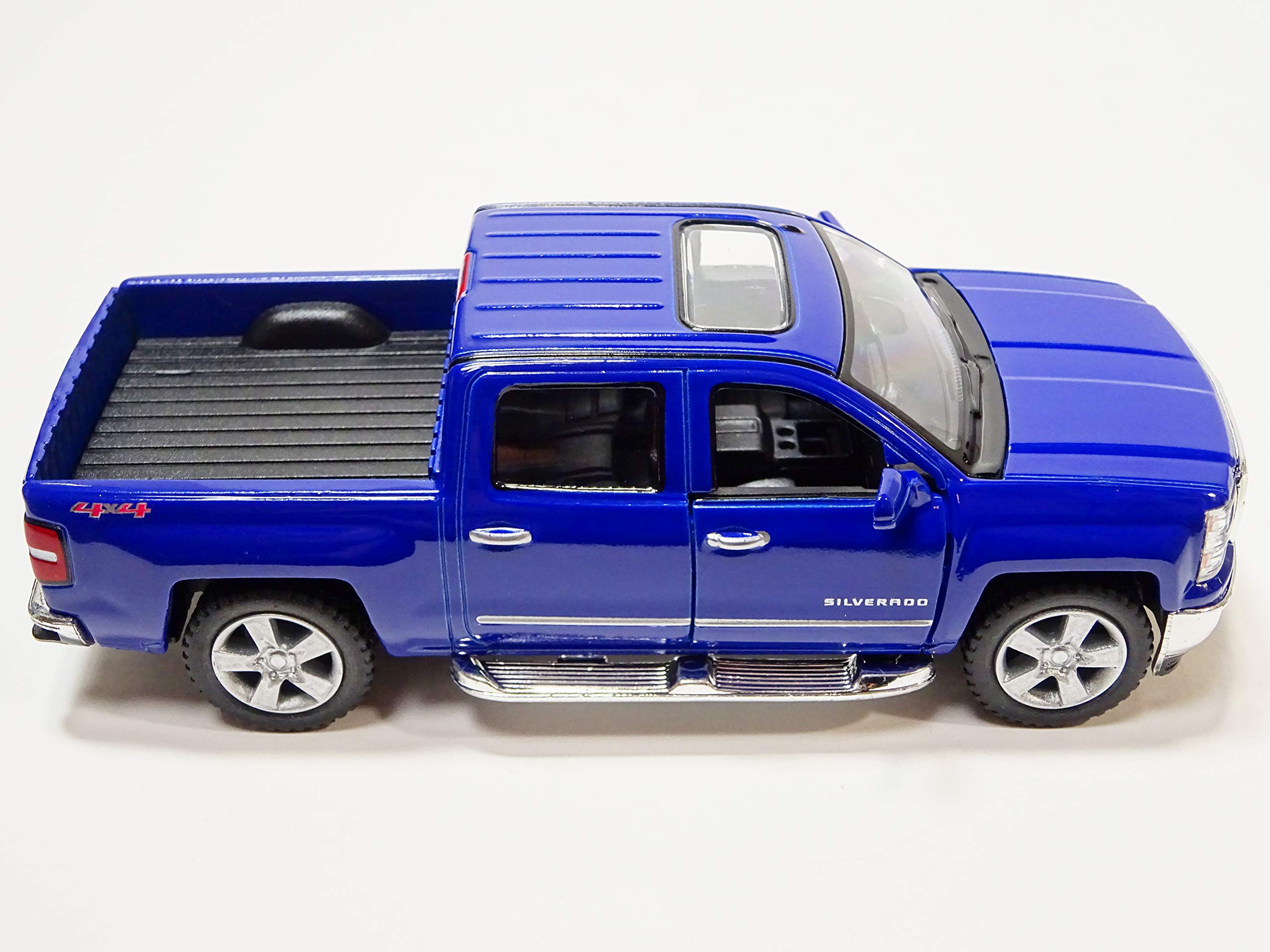 Amazon | キンスマート シボレー シルバラード ブルー 1/46