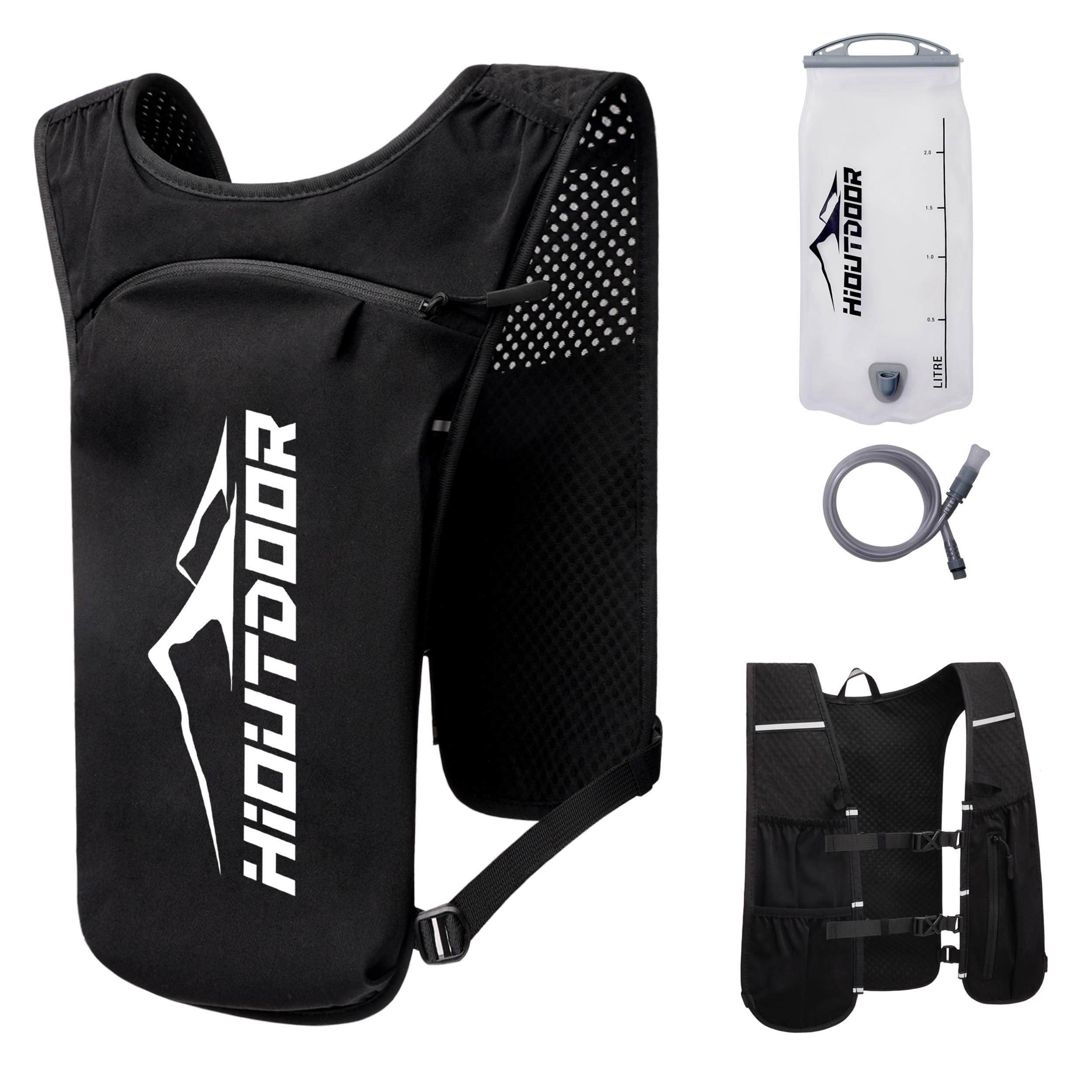 Hioutdoor Laufweste für Damen und Herren, 1500 ml