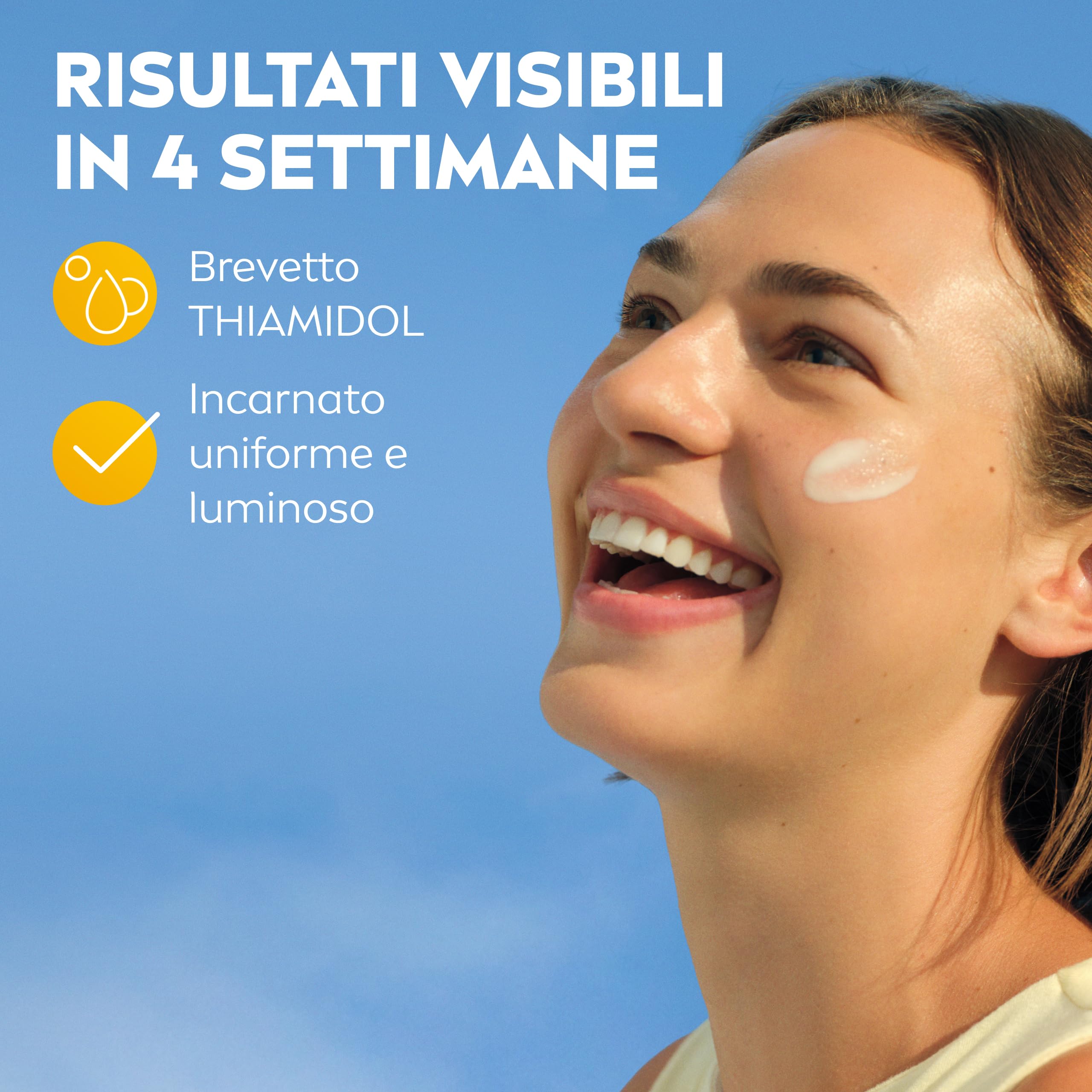 NIVEA SUN Luminous630 Crema Solare Viso SPF 50+ 40 ml, Protezione solare anti-macchia in fluido leggero, Crema antimacchie viso con Thiamidol brevettato, Non comedogenica, Tutti i tipi di pelle