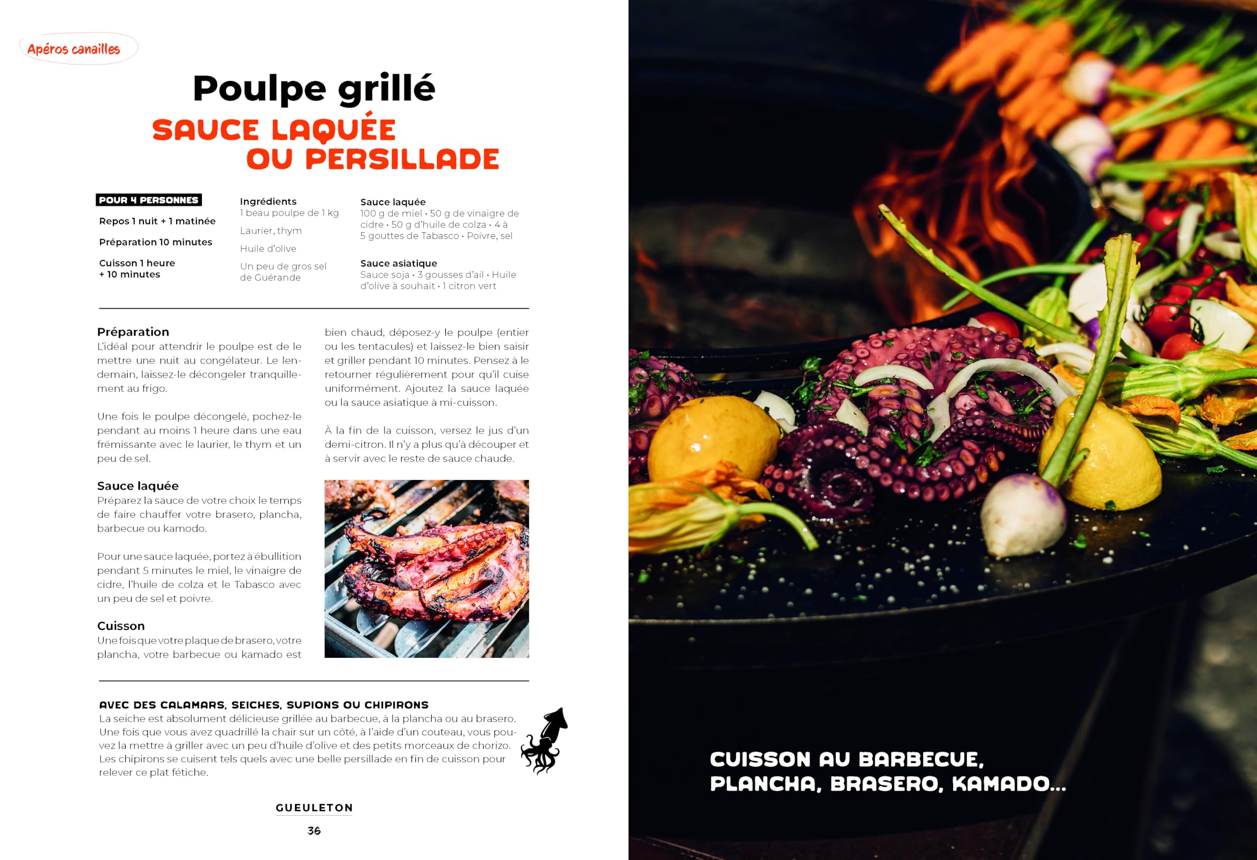 Gueuleton tout feu, tout flamme: Plancha, barbecue, cheminée, brasero… recettes et astuces de Maxime, Vincent et Arthur