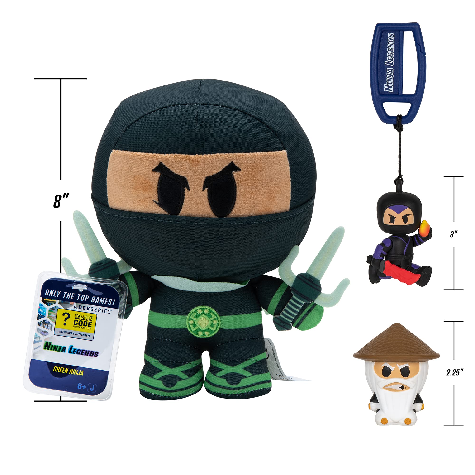 Amazon.com: DevSeries Ninja Legends Collector Bundle - Three