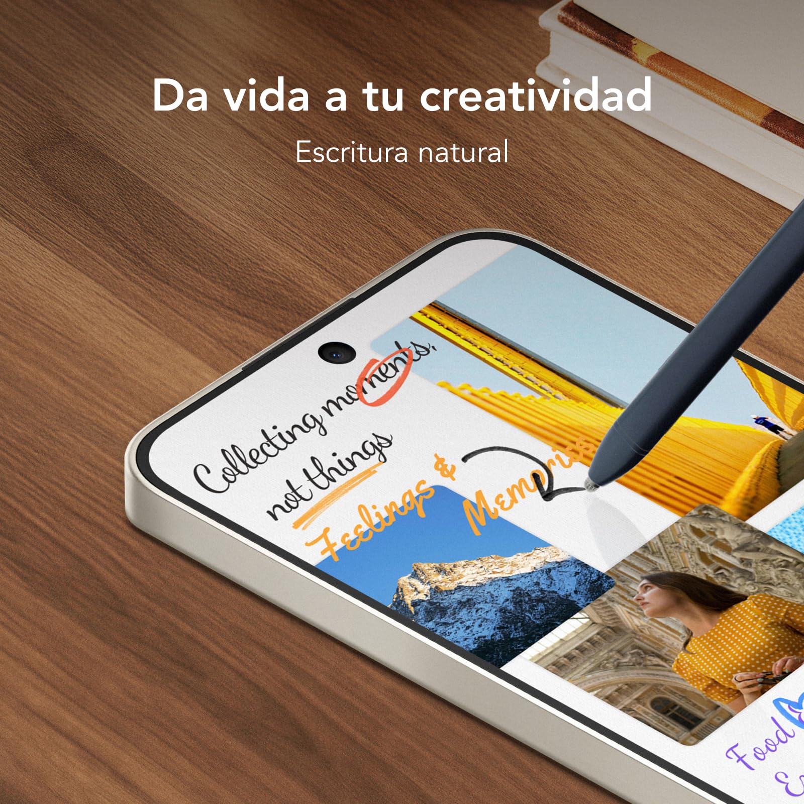 TCL NXTPAPER 70 Pro Smartphone, Oro, 8+256 GB, Pantalla NXTPAPER 6.8" 2K, 5G, Cámara 108 MP, Batería 5000 mAh, NFC