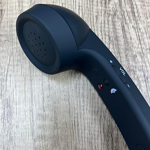 Miniatura 5 de Receptores de teléfono retro para teléfono móvil, tableta, laptop, auriculares con llamada cómoda, interfaz USB-C, con botón de respuesta, adecuado