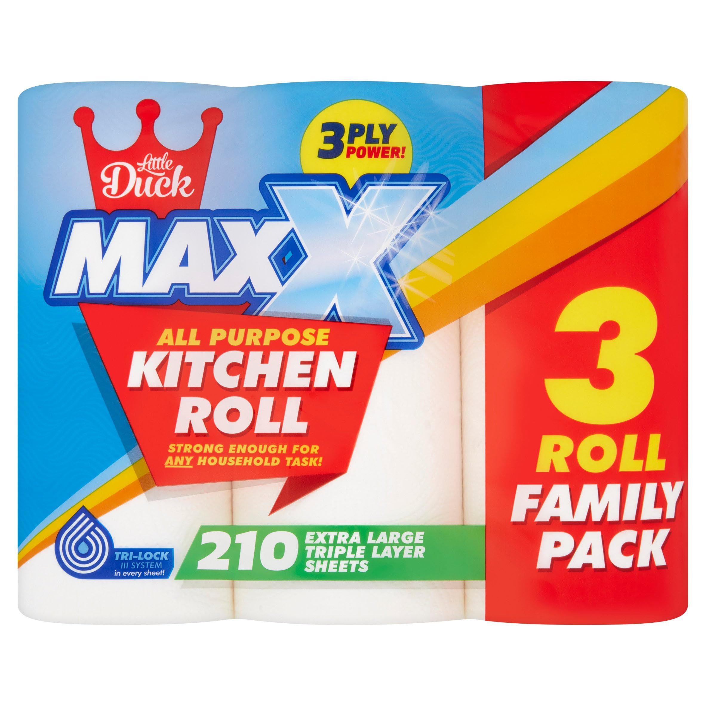 Little Duck MaxX 3 All Purpose Kitchen Roll