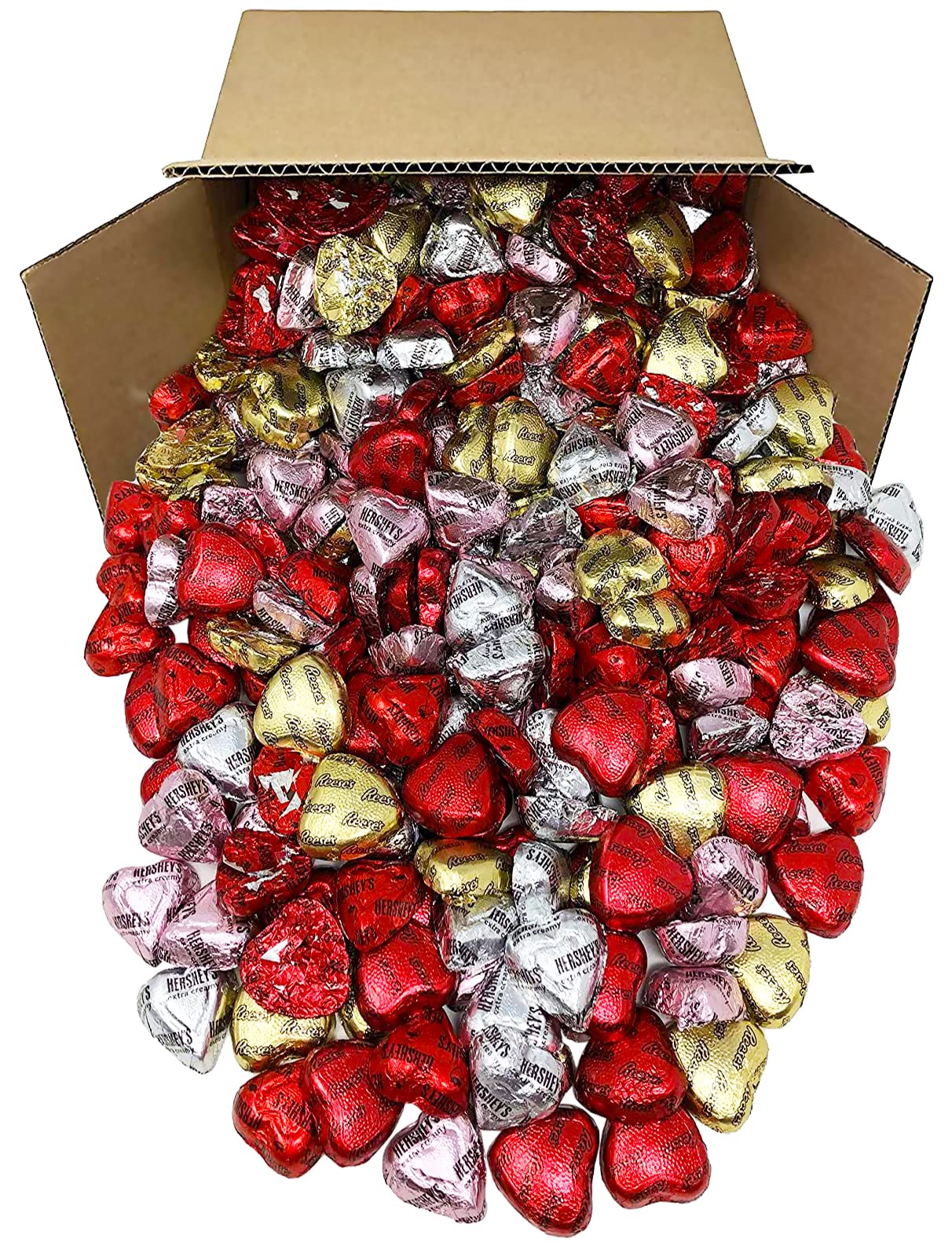 Buy Mother's Day Bulk Milk Chocolate Hearts, 5 LB Mix Individually