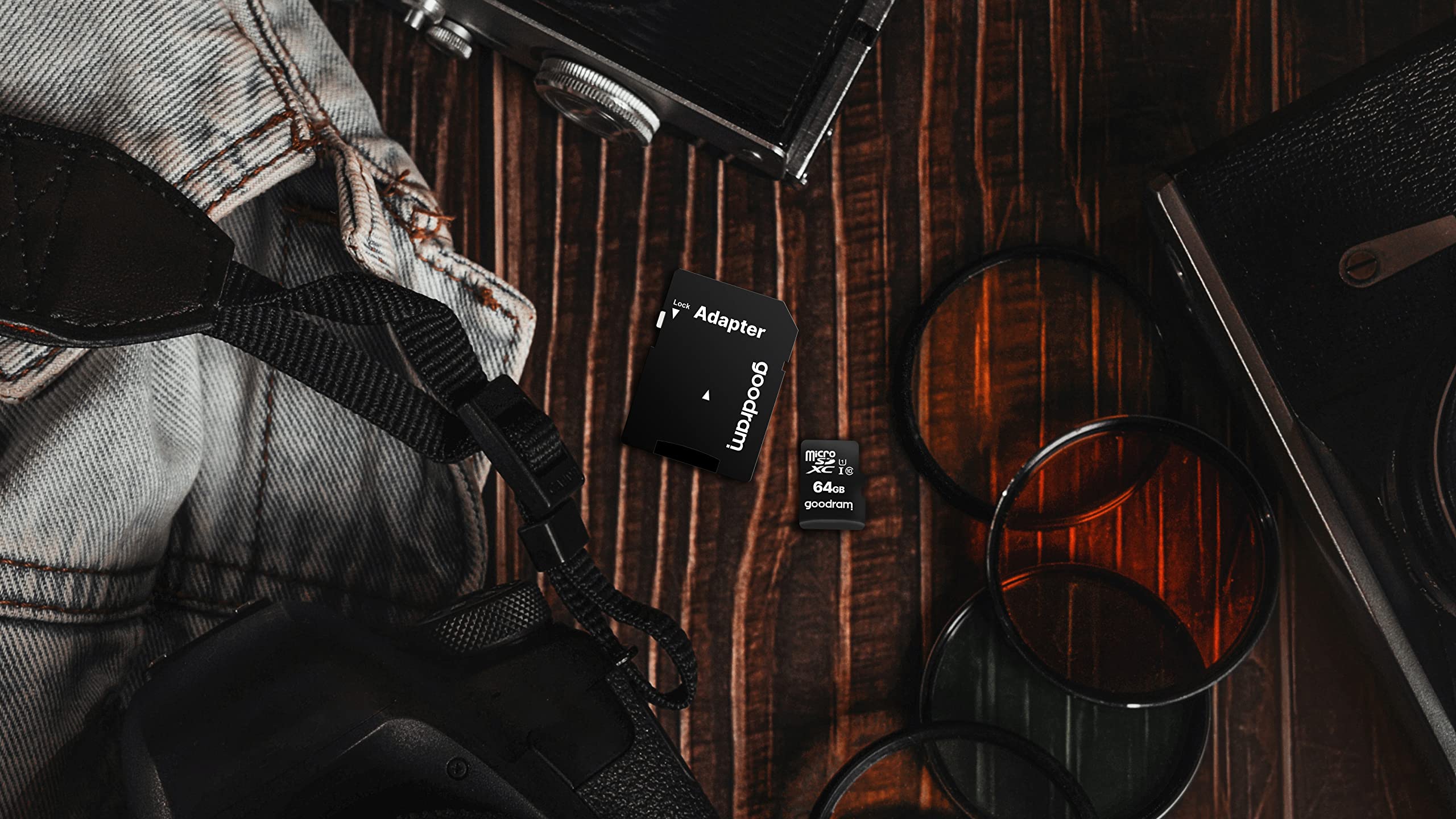 Goodram A0025034 Karta Micro Sd, Czarny, 64 GB