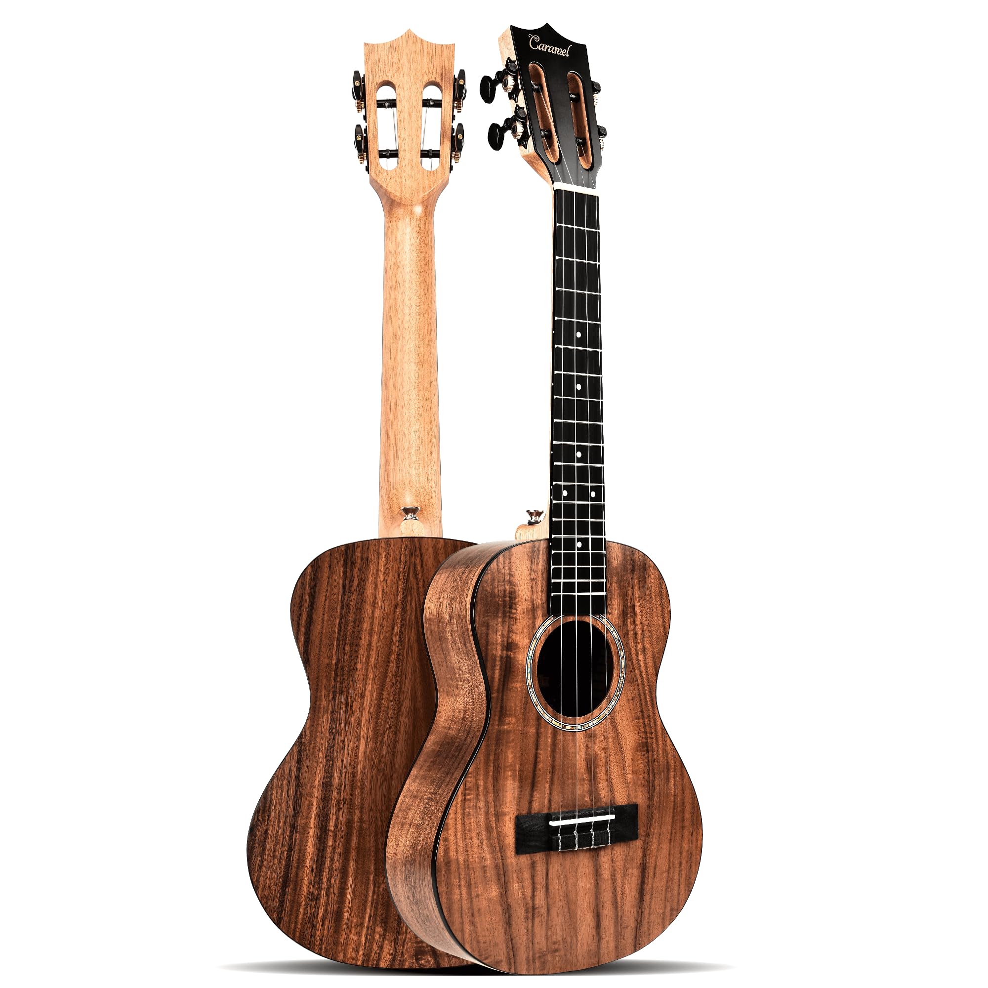 Caramel All Solid Acacia Acoustic 26" Tenor Ukulele