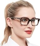 OCCI CHIARI Reading Glasses Women Stylish Square Readers 1.0 1.25 1.5 1.75 2.0 2.25 2.5 2.75 3.0 3.5 4.0