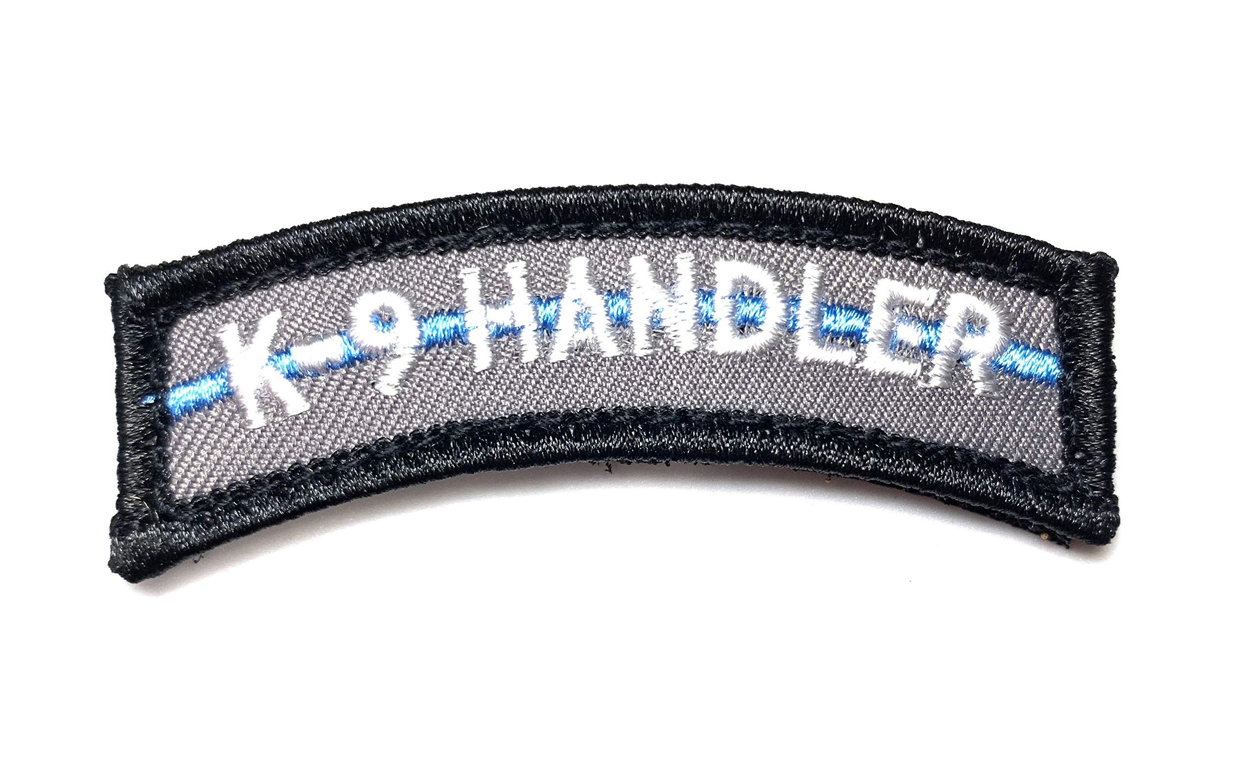 PakedDeals Thin Blue Line K9 Handler Morale Patch Hook & Loop Gear Bag Tac Vest Police