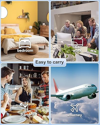 Miniatura 7 de Estación de carga USB C de 35 W, VHBW de 6 puertos (3 USB-C y 3 USB-A) Estación de carga rápida de escritorio para iPhone 141312, Samsung Galaxy