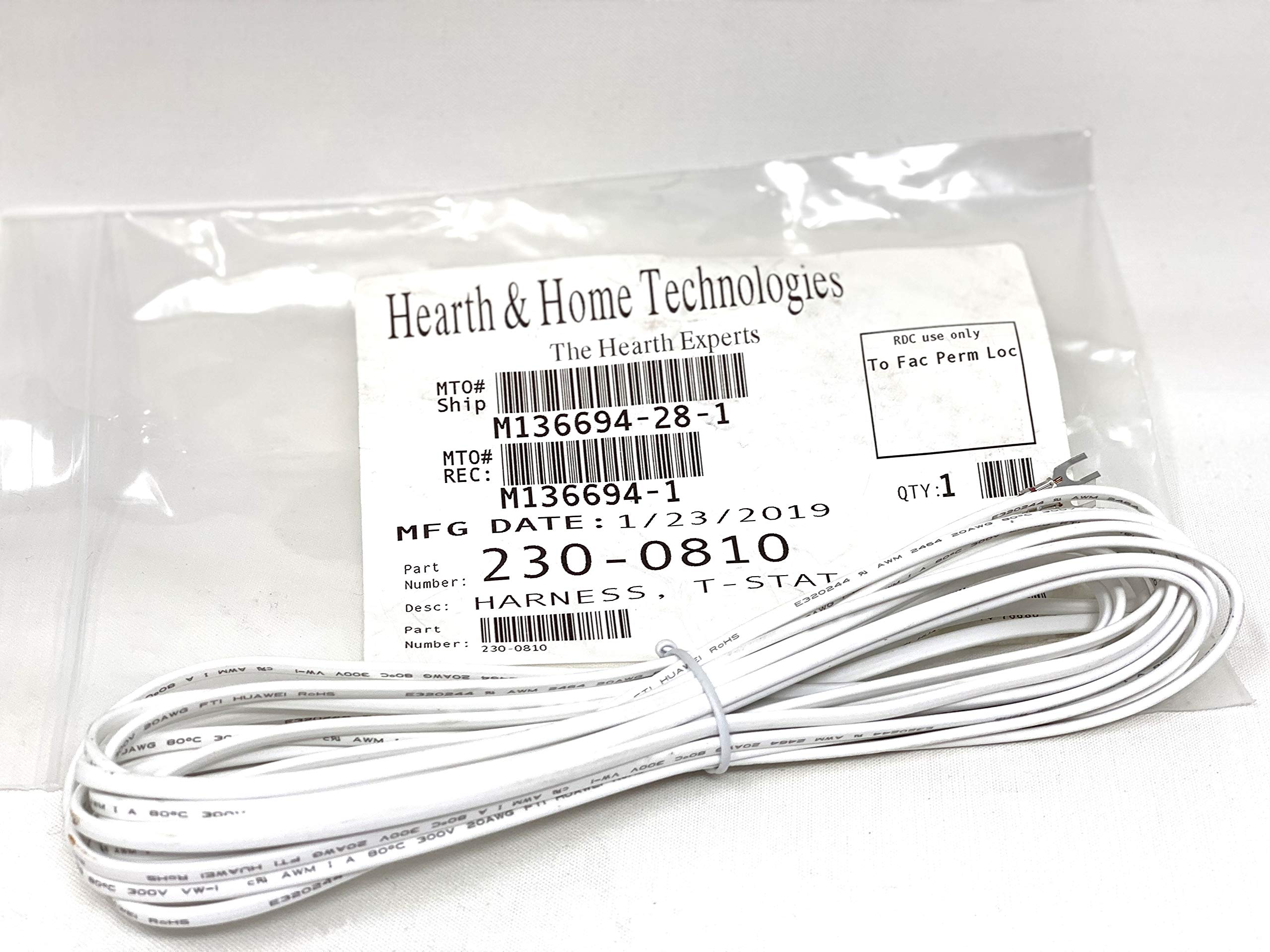 Amazon.com: Quadra-Fire u0026 EcoChoice Thermostat Wiring Harness (230-0810) :  Home u0026 Kitchen