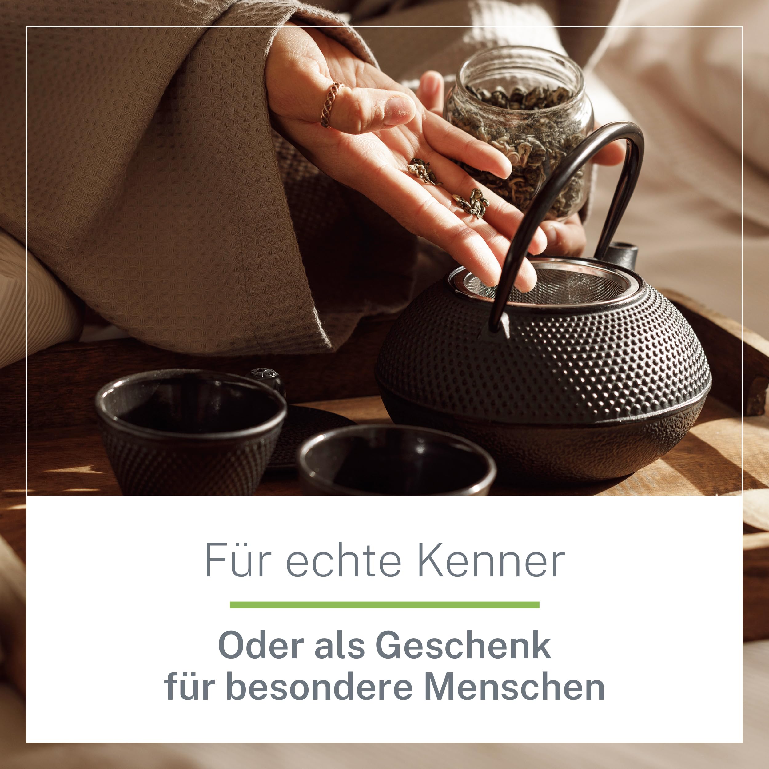 Pinhead Gunpowder grüner Bio-Tee lose 1kg – Hochwertiger Grüntee in Bio-Qualität aus China - Mild-Rauchig im Geschmack – Für Genießer und Tee-Kenner – MyCupOfTea (Packung mit 2)