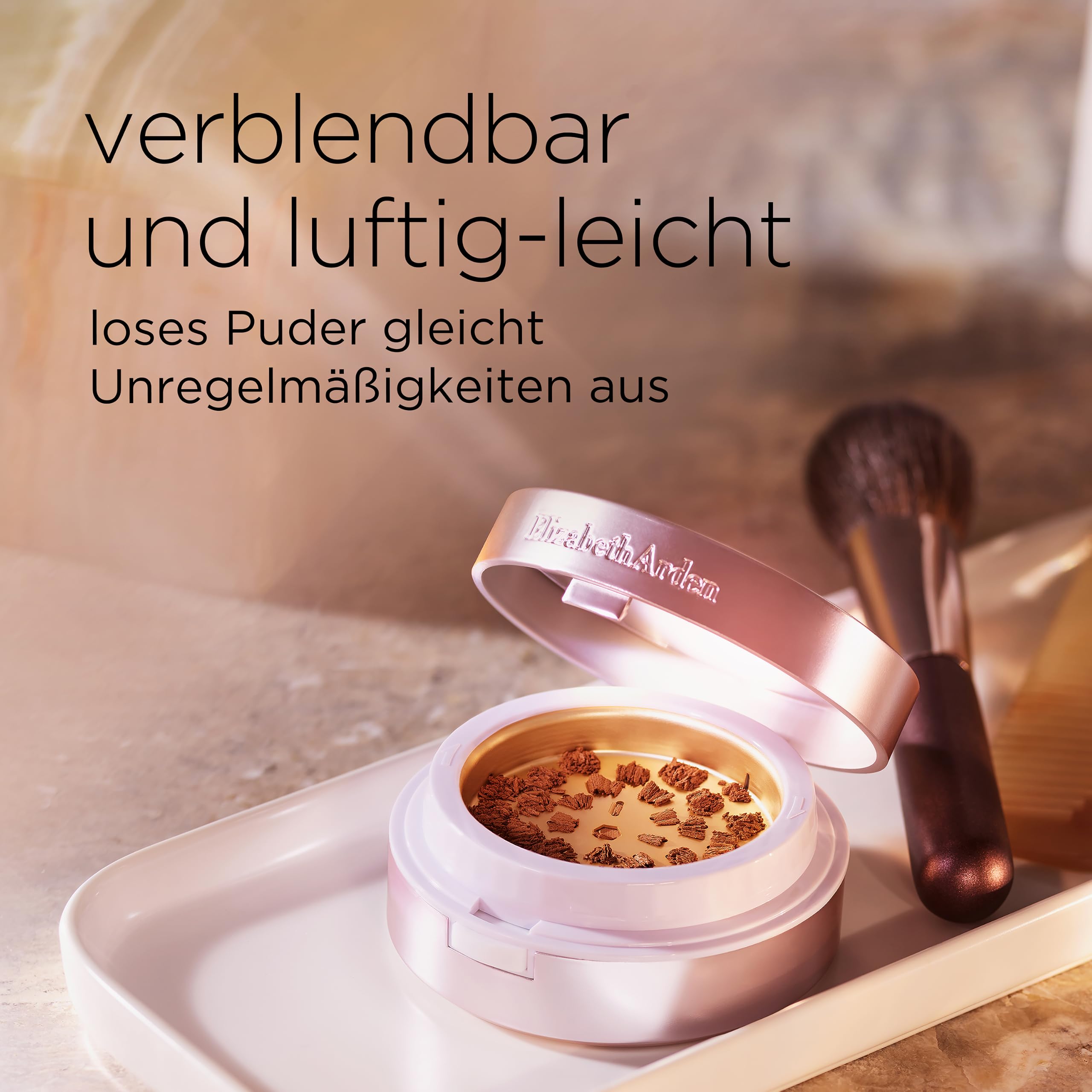 Elizabeth Arden - Pure Finish, Mineralisches Puder-Make-up, Glättende und Illuminierende Gesichtspflege, Hautpflegekomfort und Pure Perfektion, Für alle Hauttypen - 8,33 g