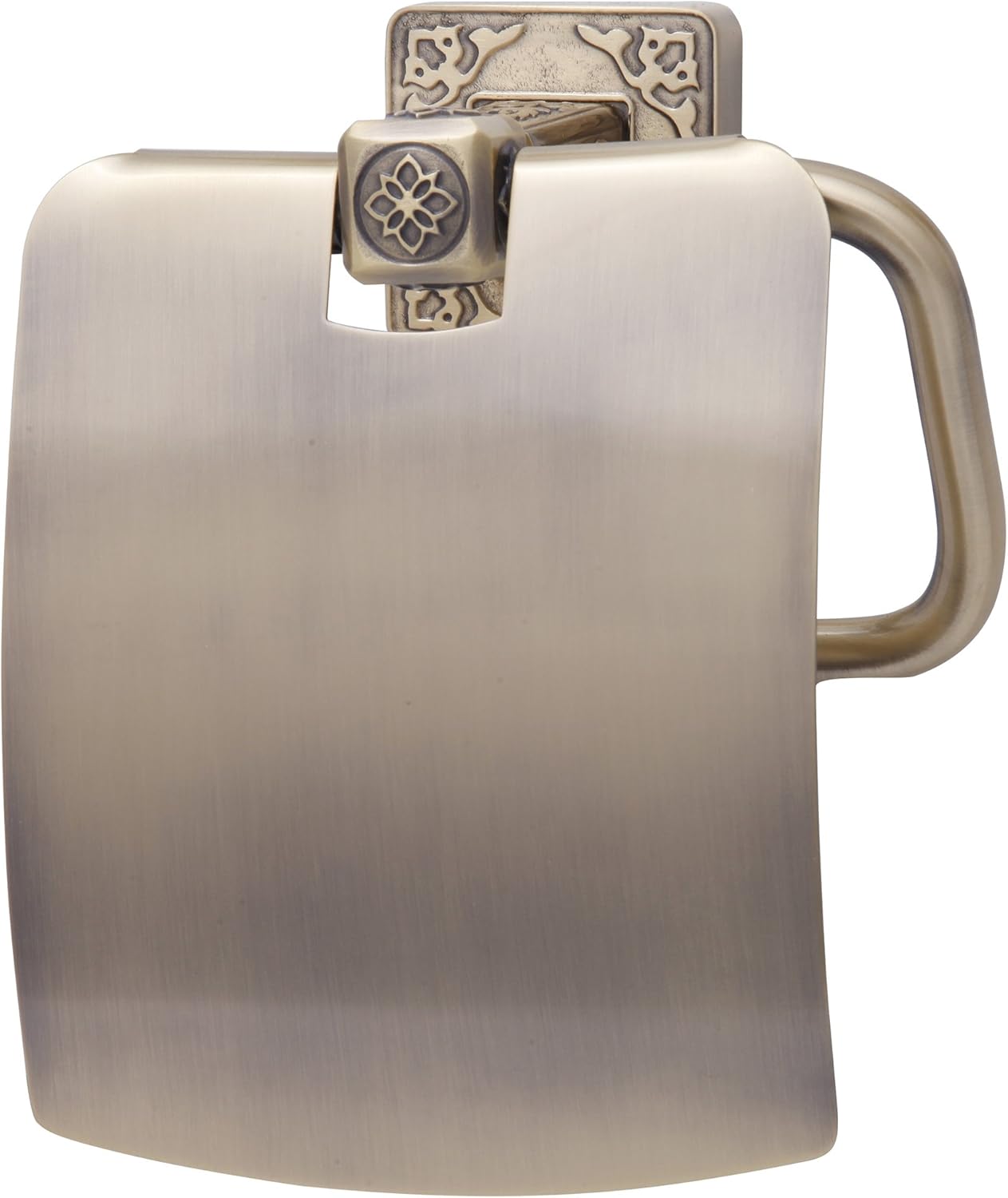 Dyconn Faucet BRNTPH-AB Reno Series Euro Toilet Paper Holder, Antique Brass