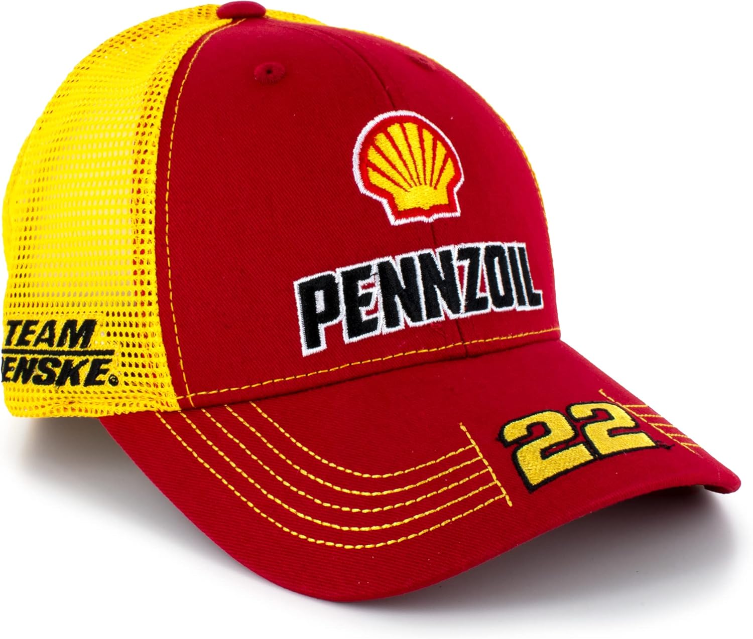 Amazon.com: Checkered Flag Joey Logano Victory Lane Shell Sponsor Team ...