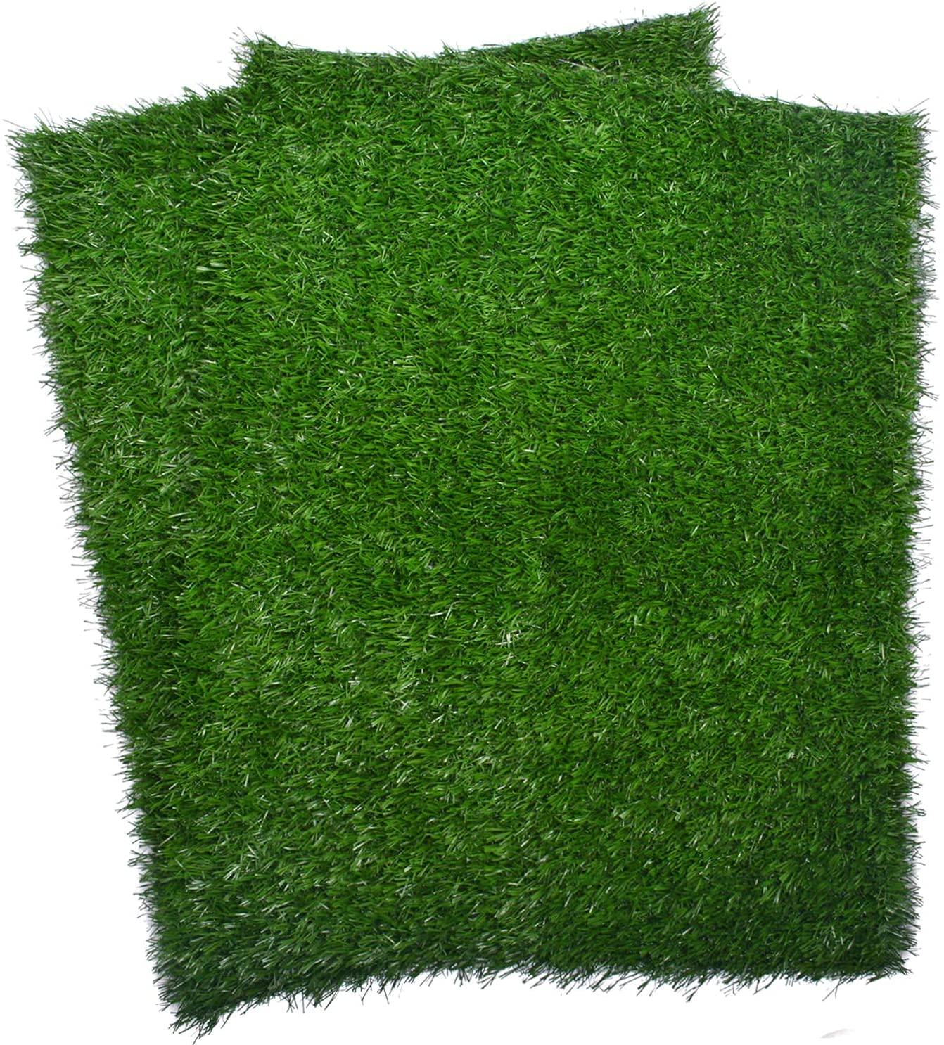 SHOWAY Dog Grass Pad, Artificial Turf Dog Grass Pee Pad Potty Training for Indoor Outdoor Use, Washable Replacement Potty Mat for Puppy Pet. |1Pcs 20 x 25 Inch|