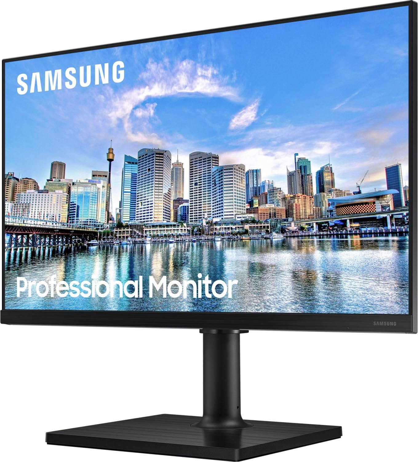 Samsung LF27T452FQRXEN – Monitor professional de 27'' FullHD (1920z1080, 5 ms, 16:9, 2x USB, 2x HDMI, DP, VESA, IPS, Freesync, Eye saver, ajustable en altura) Negro