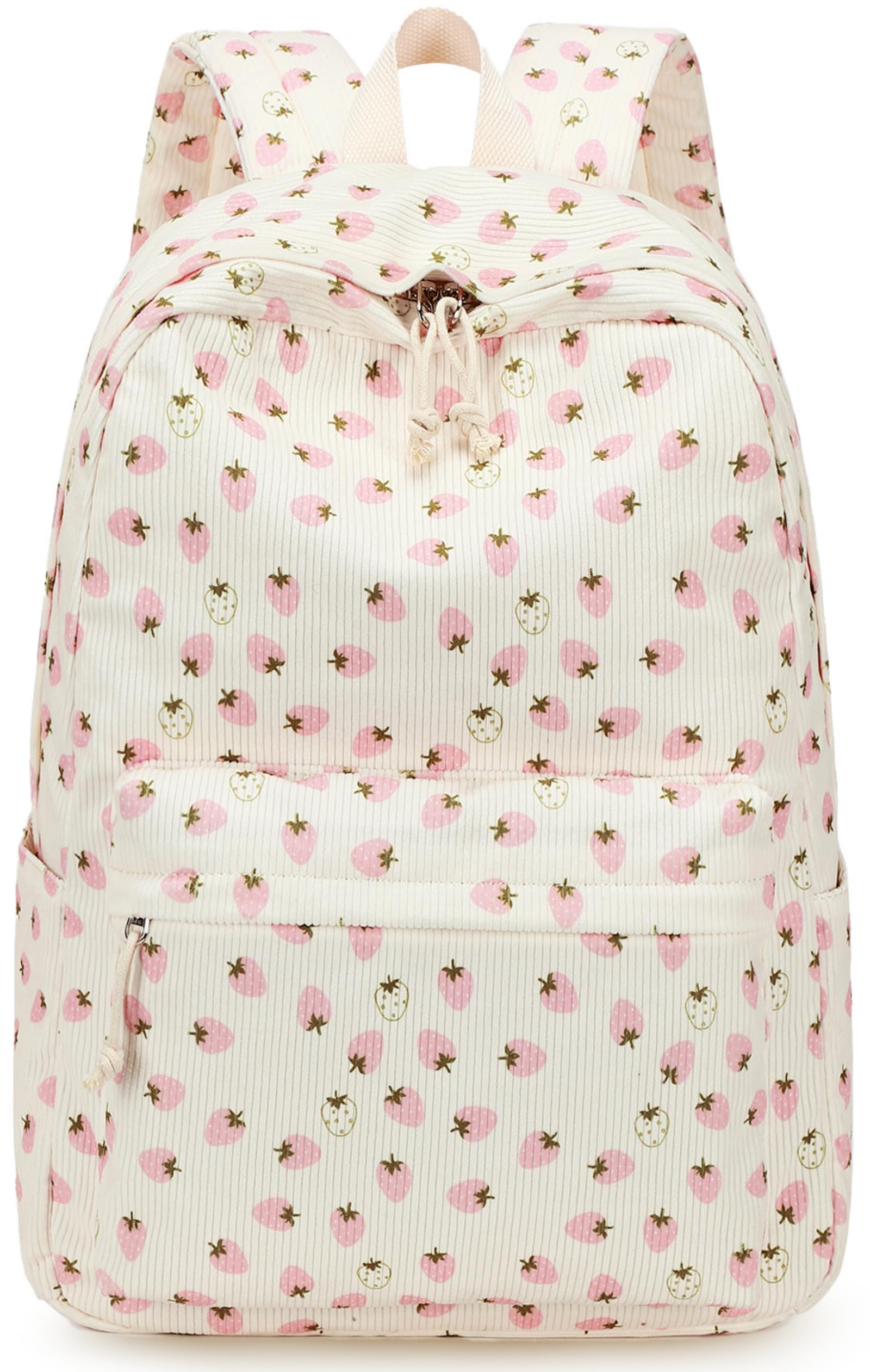 スクールバックパック ティーンガールズ ブックバッグ 小学校 コーデュロイ ノートパソコンバッグ レディース 旅行 デイパック