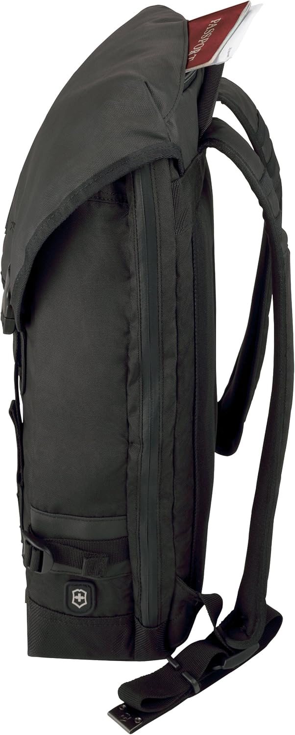 victorinox flapover drawstring laptop backpack