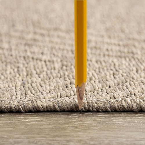 Miniatura 6 de Alfombra de pasillo lavable a máquina y antideslizante de 2 x 8 pies para pasillo, entrada, cocina  70% algodón, marrón 2 pies 3 pulgadas x 7 pies 7