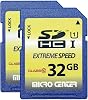 INLAND 16GB Class 10 SDHC Flash Memory Card قياسي كامل الحجم SD Chip USH-I U1 Trail Camera by Micro Center (2 Pack)