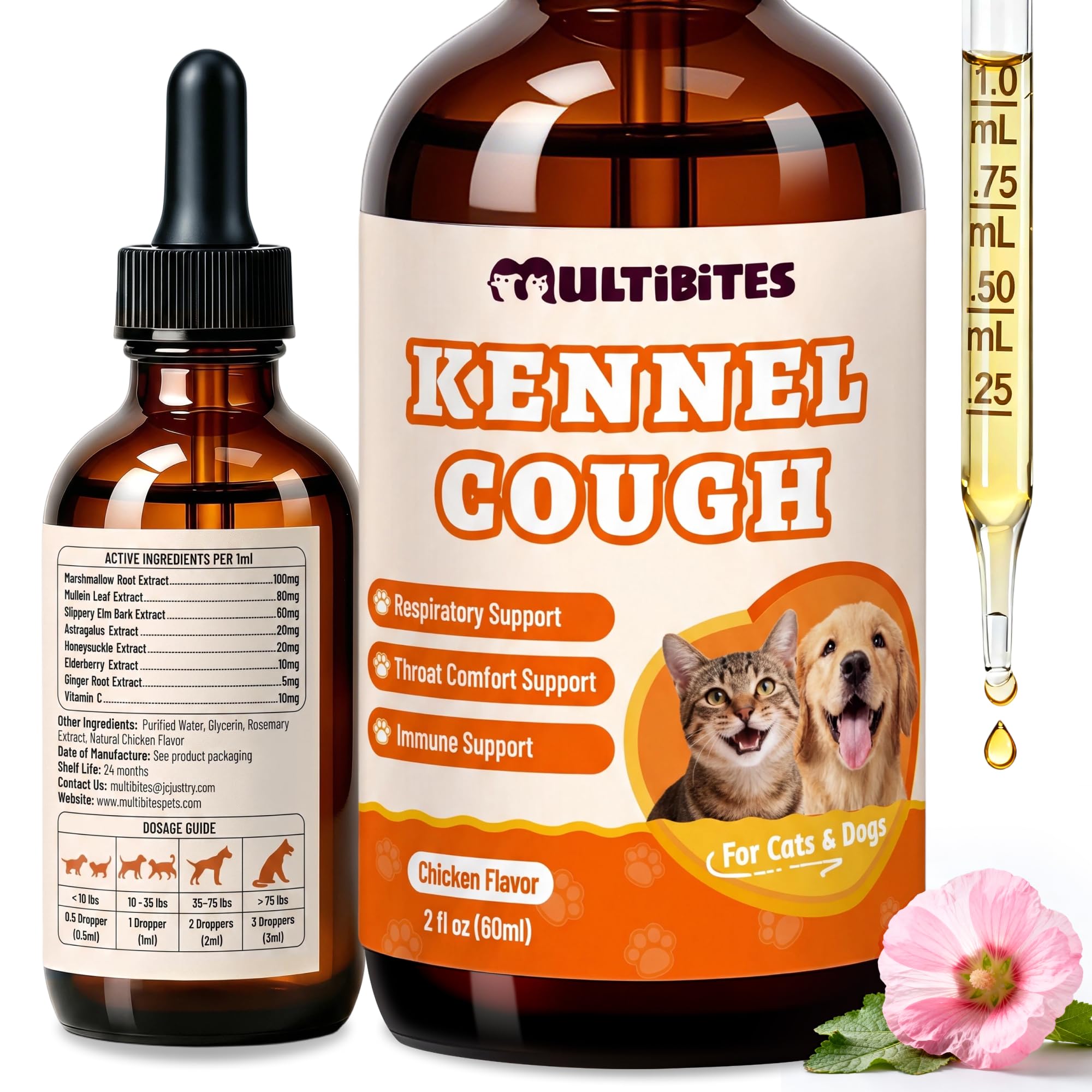 Allergy Relief & Immune Support Drops for Dogs & Cats, 60 ml — Amazon image 22