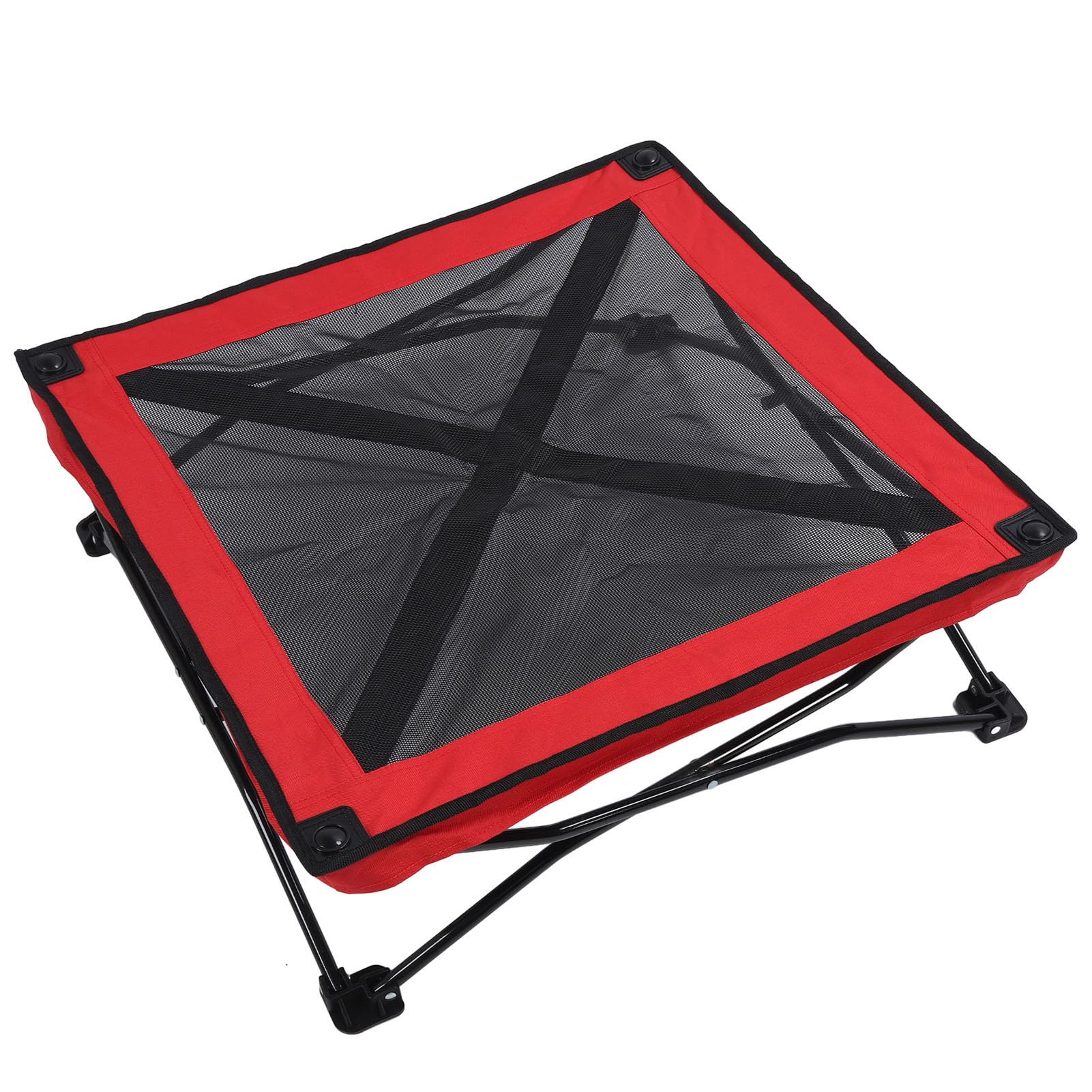 Luocute Cama Plegable para Mascotas, Cama Elevada para Perros Portátil para Viajes, Camping, Plegable para Almacenamiento, Soporte Estable Transpirable, Resistente a los Arañazos, Cama