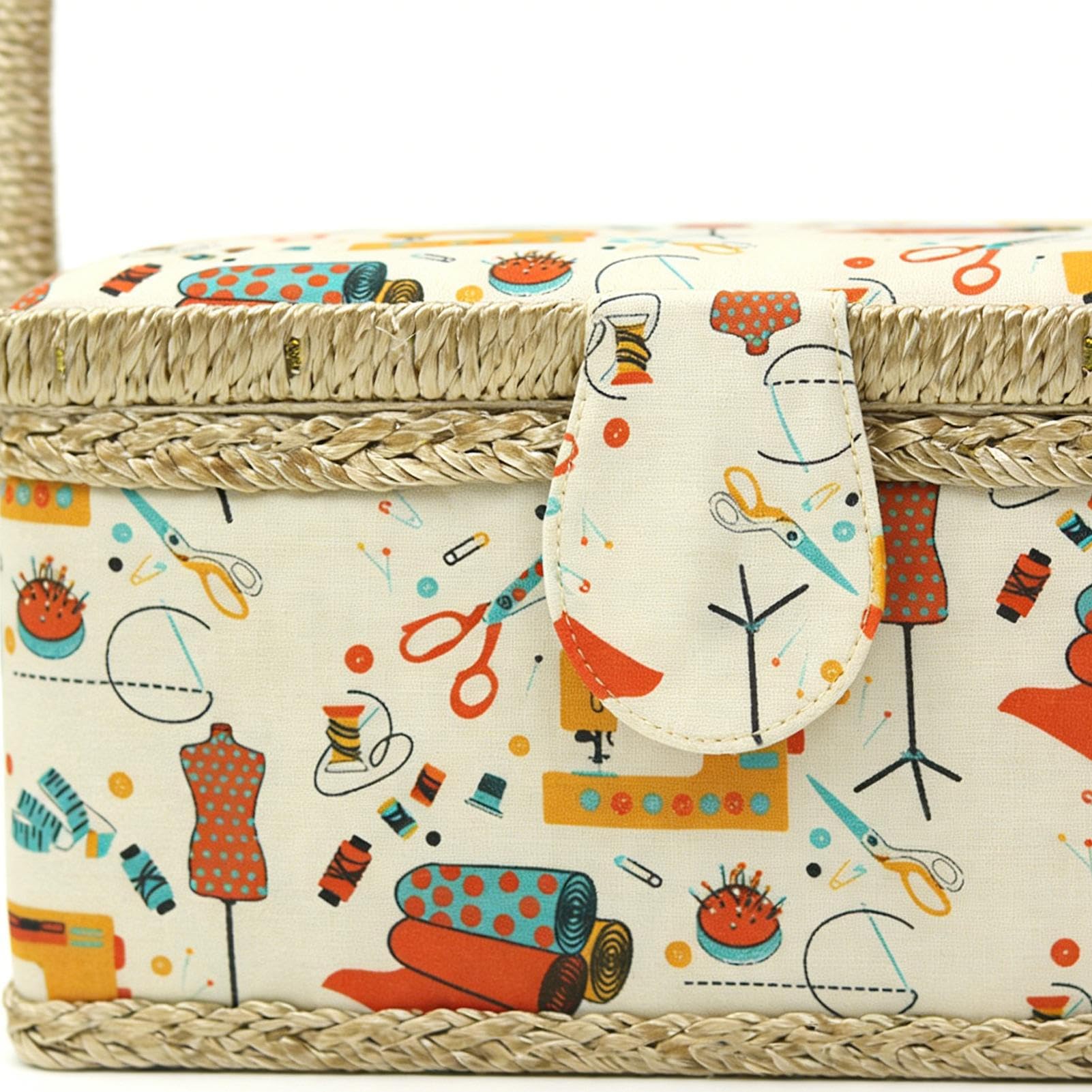 Organizer Na Przybory Do Szycia Wielokomorowy Z Wymienną Tacką