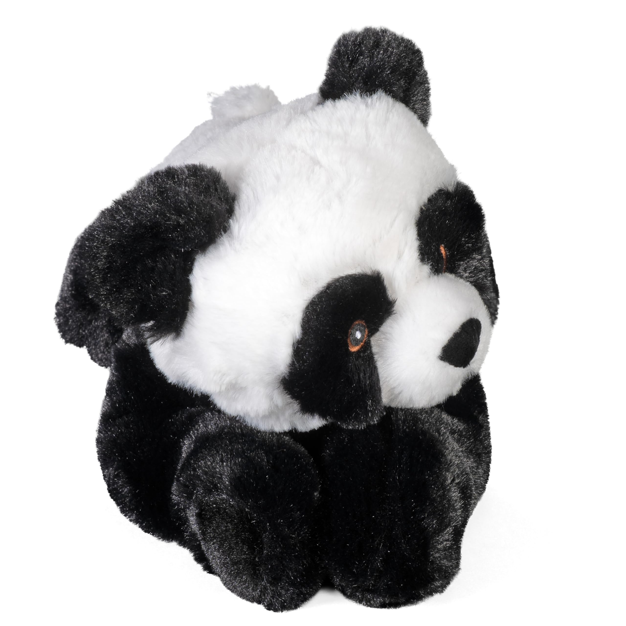 Wild Republic Ecokins Panda, Peluche Per Bambini 30 cm, Peluche Di Qualità, Regalo Di Compleanno, Giocattoli Ecologici, Creato Riciclando 16 Bottiglie In Plastica