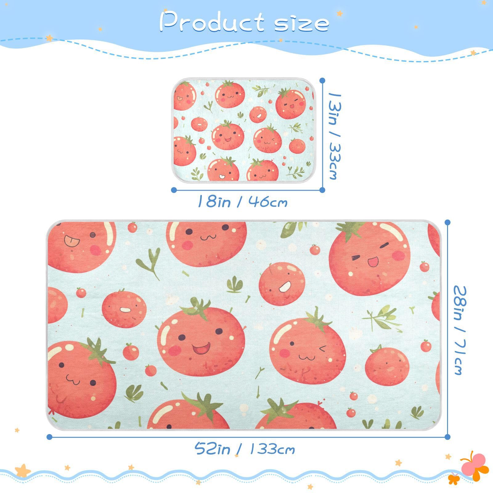 Cooling Baby Mattress pad Waterproof 28