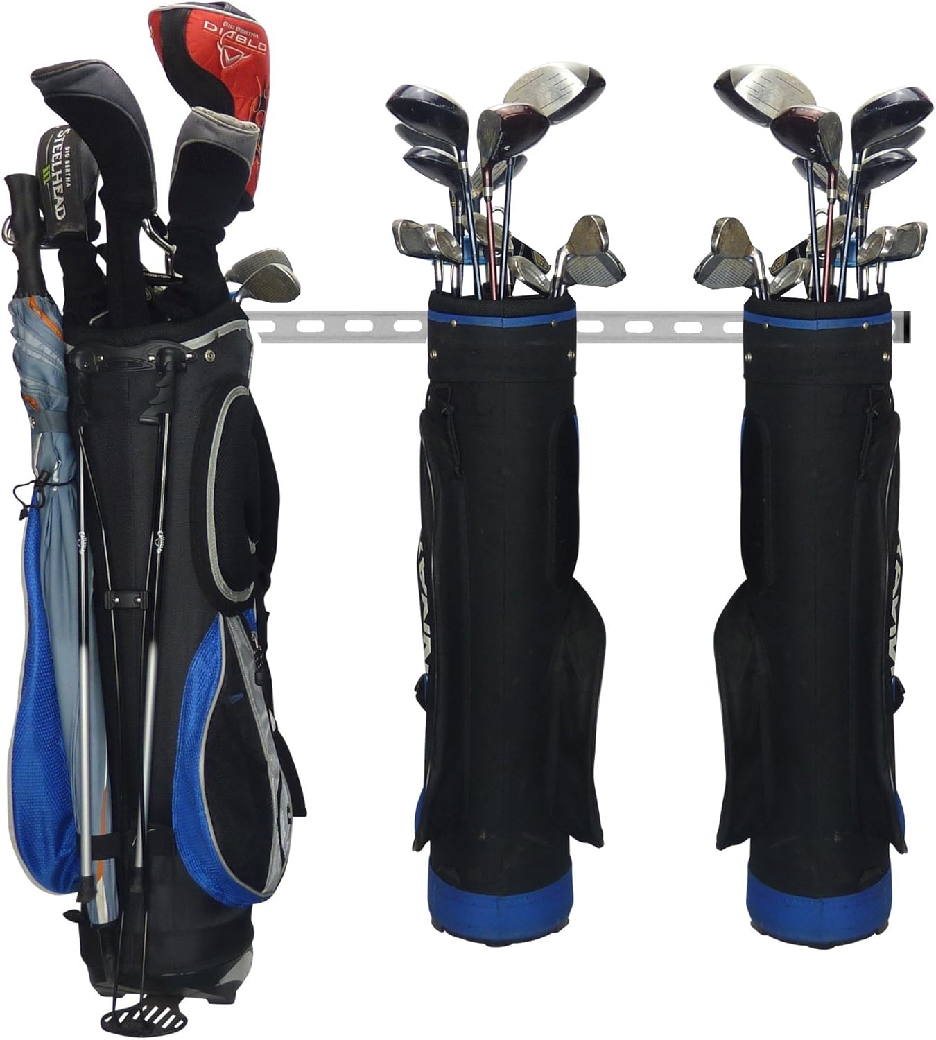 GearHooks Golf Trolley and Bag Storage For Easy Cart Travel Space