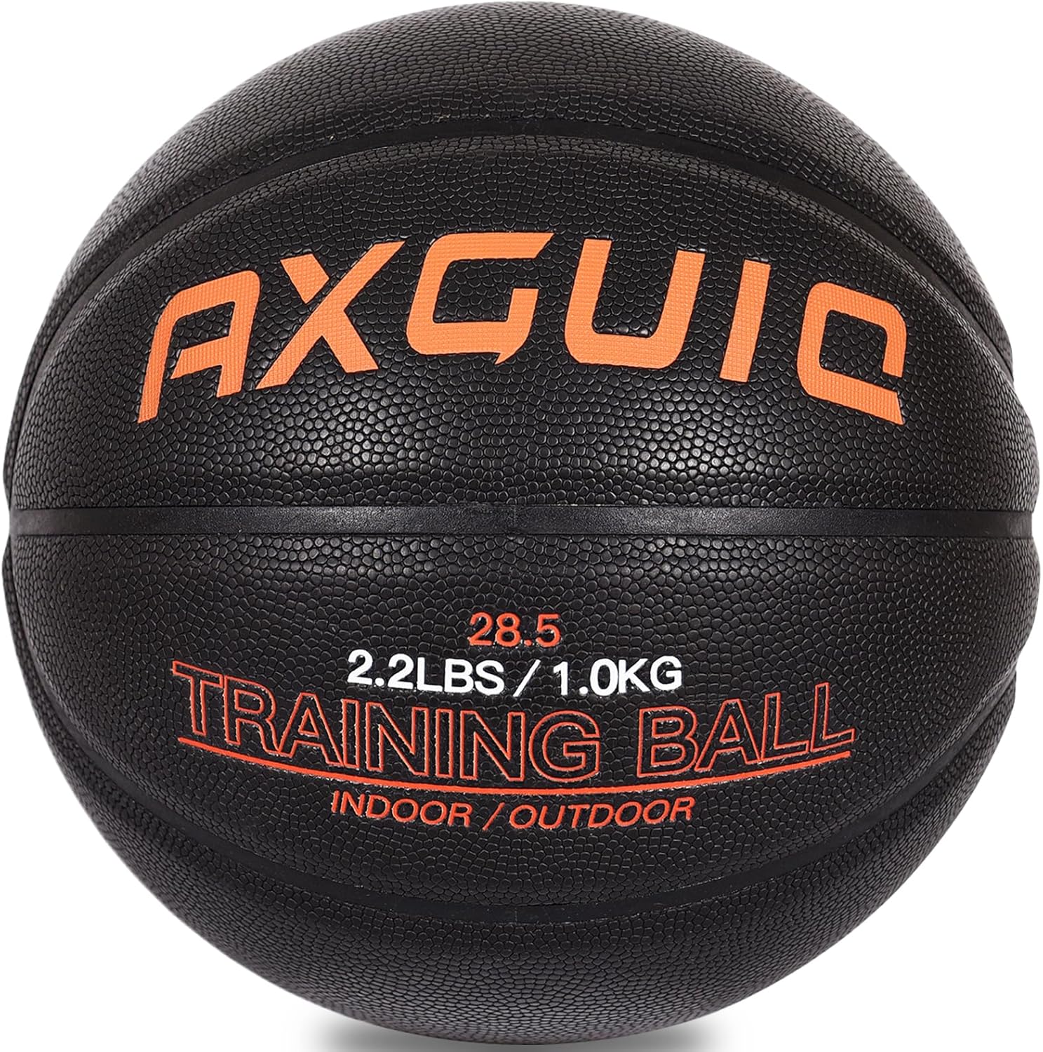 3LBS/2.2LBS Weighted Heavy Basketball 29.5/28.5" Training Equipment for in& Outdoor Improving Dribble Up Handling Dribbling, Passing&Rebounding Skills Weighted Training Basketball (Size 7/6)